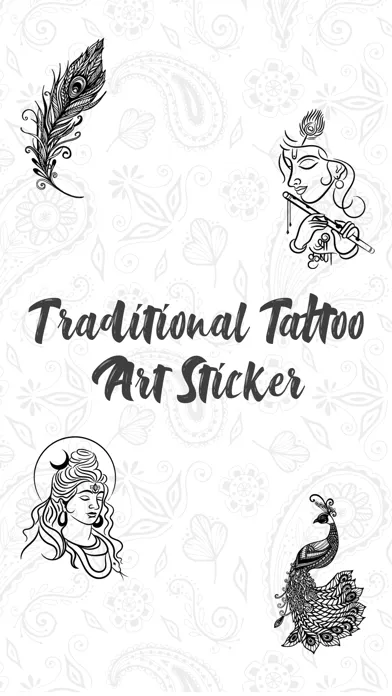 Zrzuty ekranu Traditional Tattoo Art Sticker