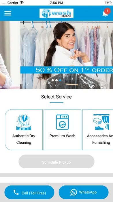 iWashOnline স্ক্রিনশট