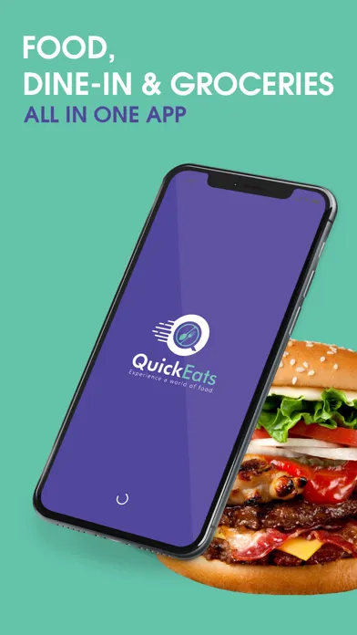 Captures d'écran de Quick Eats - Food & Groceries