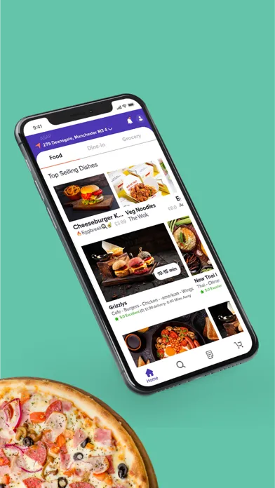 Captures d'écran de Quick Eats - Food & Groceries