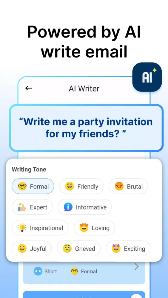 aiMail - Al Email Accounts Screenshots