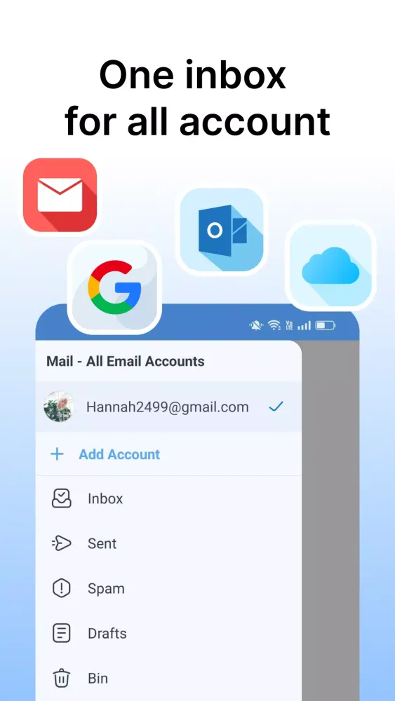 aiMail - Al Email Accounts Screenshots
