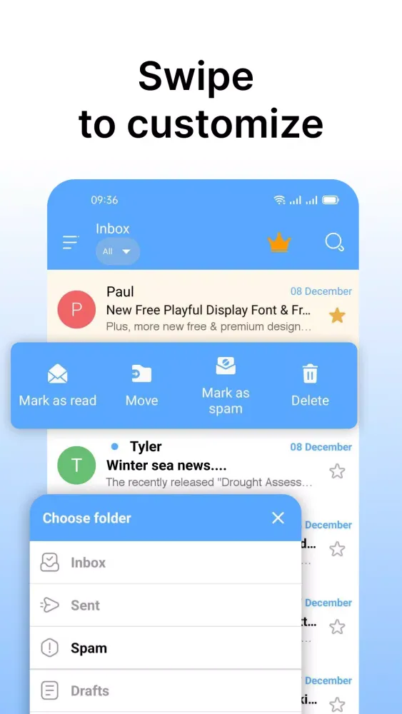 aiMail - Al Email Accounts Screenshots