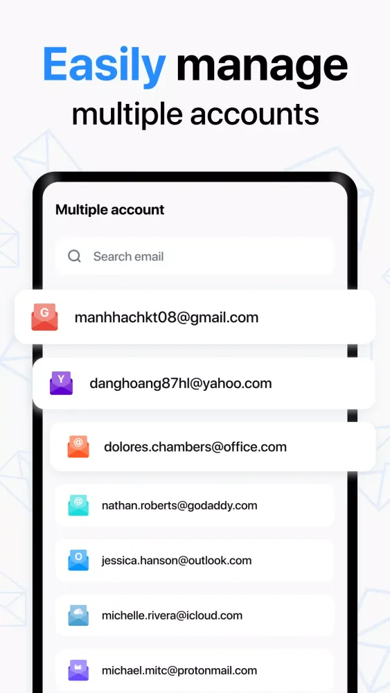 Mail - All Email Accounts স্ক্রিনশট