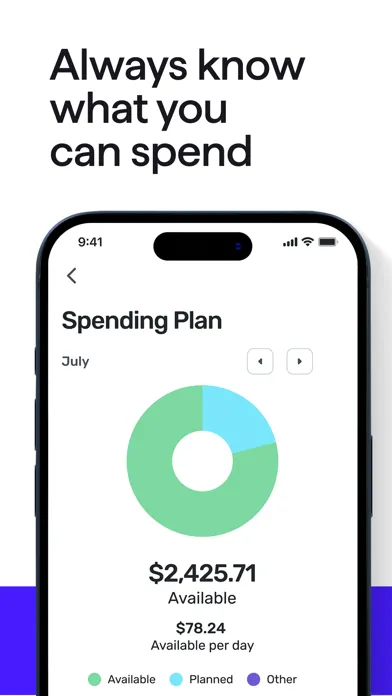 Screenshot di Quicken Simplifi: Budget Smart