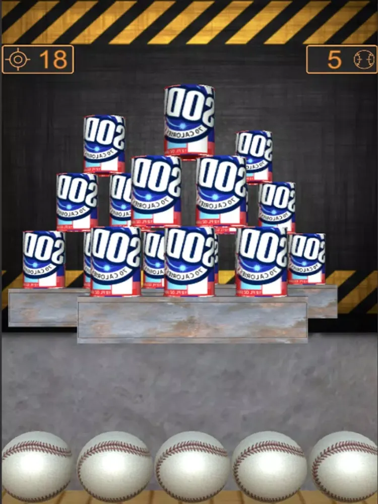 Cans Hit Knock Down & Ball hit iPad  スクリーンショット