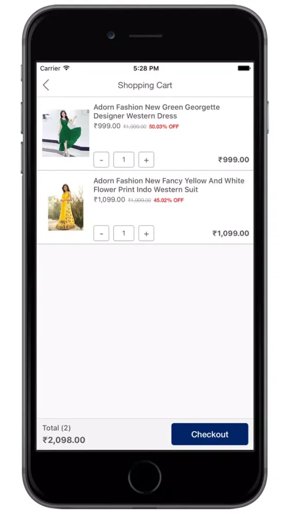 Adorn Fashion Ekran Görüntüleri