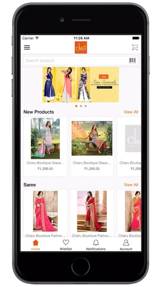 Capturas de pantalla de CharuBoutique