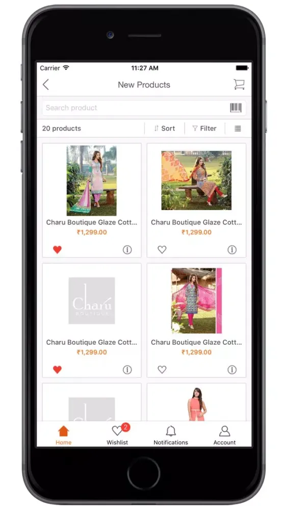 Capturas de pantalla de CharuBoutique