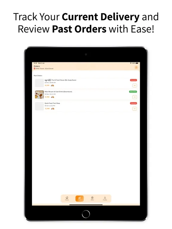 Quick Food (Myanmar) iPad 應用截圖