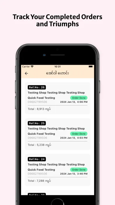 Zrzuty ekranu Quick Food Rider
