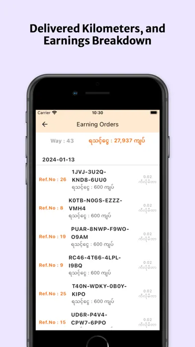 Zrzuty ekranu Quick Food Rider
