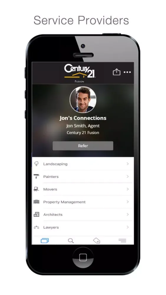 Tangkapan skrin Century 21 Fusion Preferred Providers