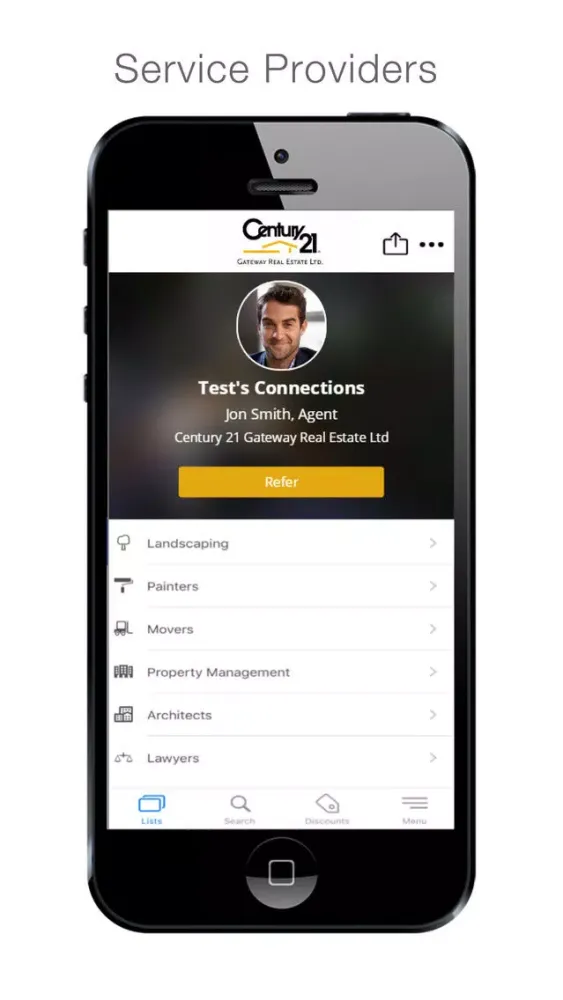 Captures d'écran de Century 21 Gateway App