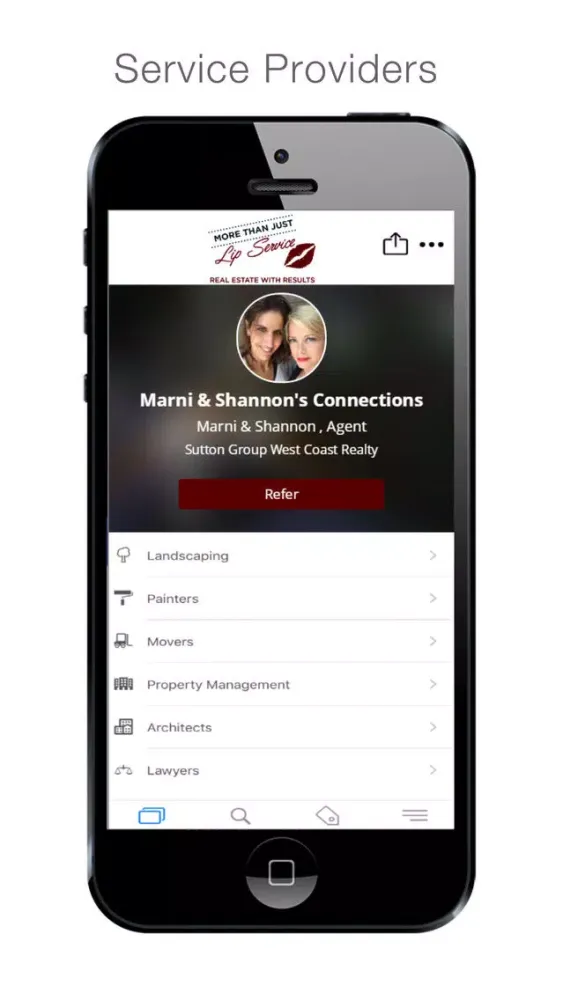 Capturas de pantalla de Marni&Shannon Service Provider