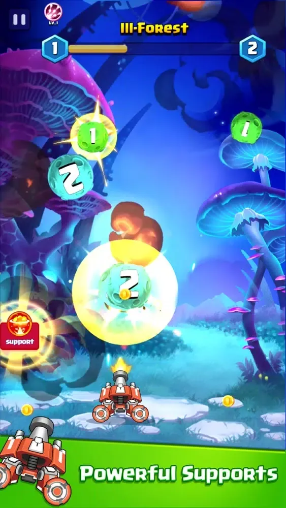 Star Cannon Ball Blast سکرین شاٹس