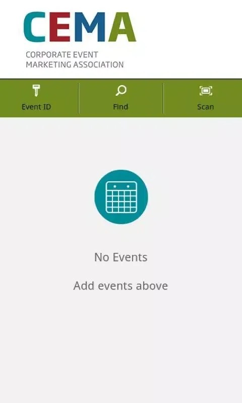 ภาพหน้าจอของ CEMA Events