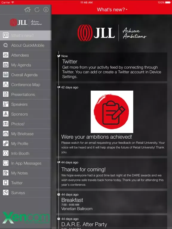JLL Retail Intel iPad  스크린샷