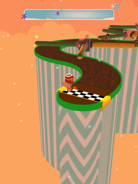 Tangkapan skrin Joyful Race iPad 