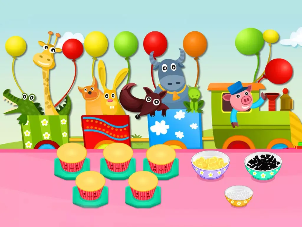 Capturas de tela do Cooking Quick Cupcakes-Kids and Girls Baking Games iPad 