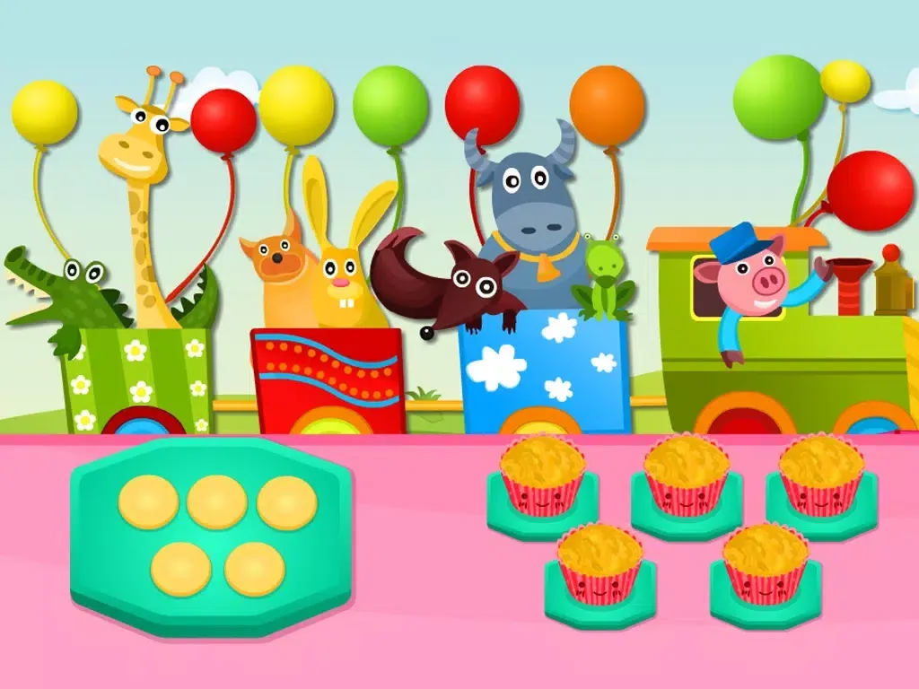 Capturas de tela do Cooking Quick Cupcakes-Kids and Girls Baking Games iPad 