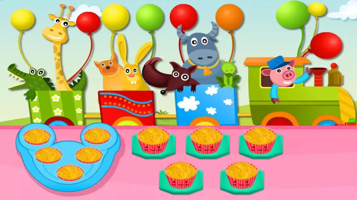 Capturas de tela do Cooking Quick Cupcakes-Kids and Girls Baking Games