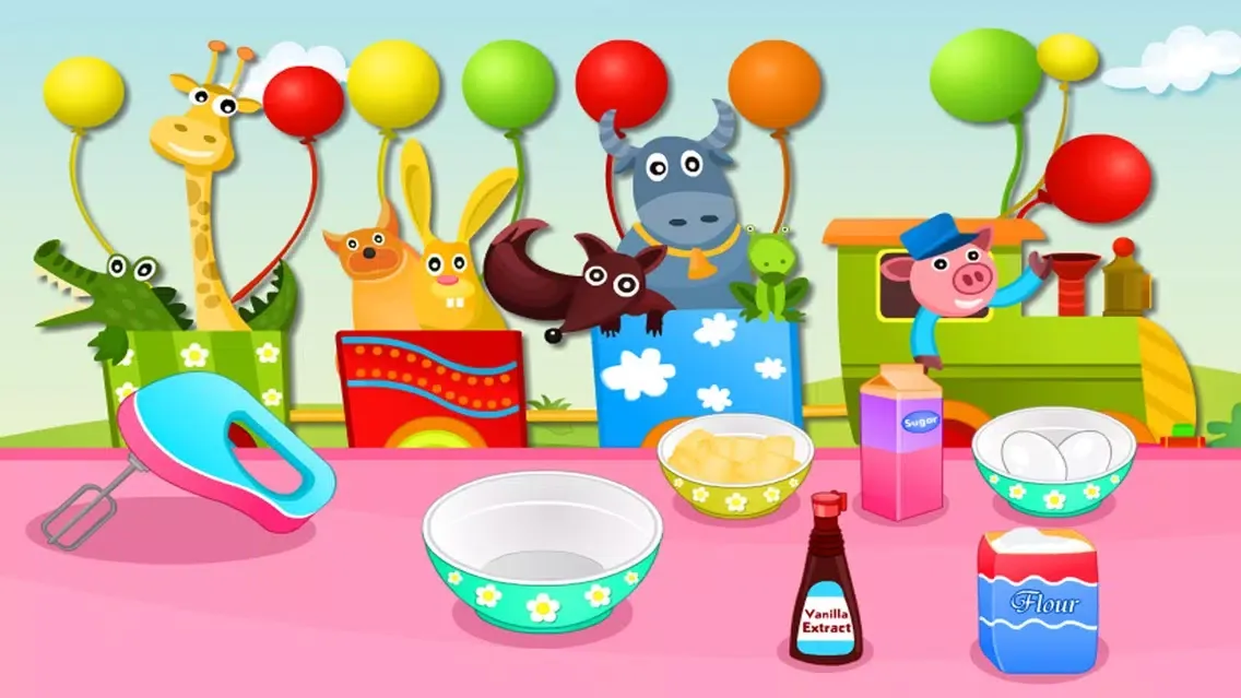 Capturas de tela do Cooking Quick Cupcakes-Kids and Girls Baking Games