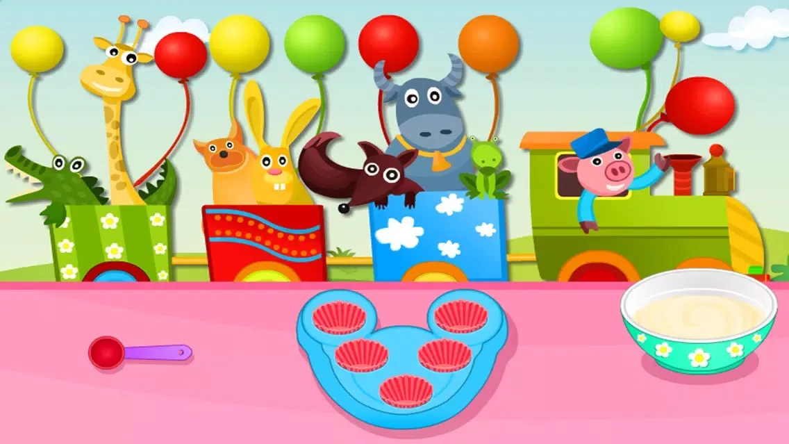 Capturas de tela do Cooking Quick Cupcakes-Kids and Girls Baking Games
