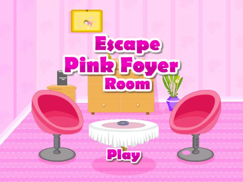 Zrzuty ekranu Escape Pink Foyer Room iPad 