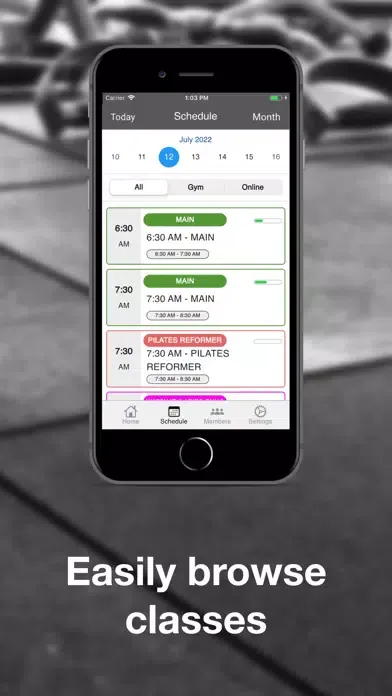 Ảnh chụp màn hình của QuickSand Gym