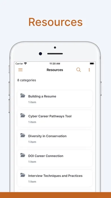 DOI Human Capital Screenshots