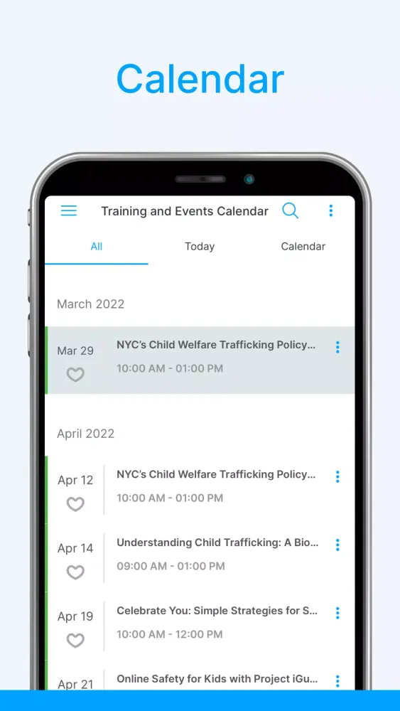 Tangkapan layar NYC Trafficking Prevention