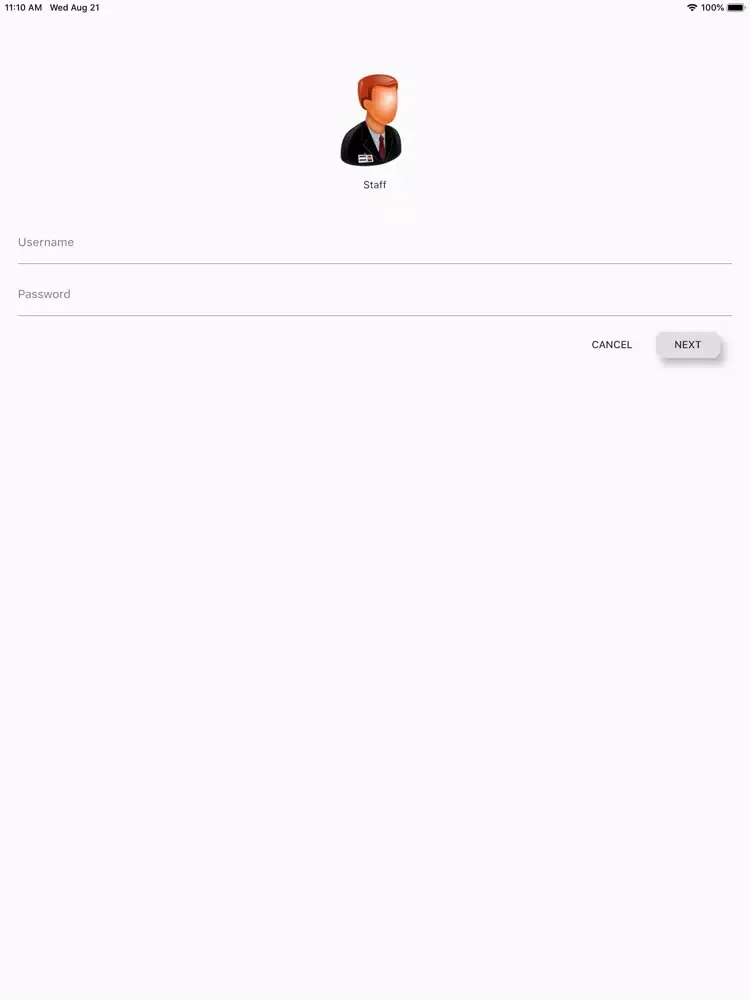 Скриншоты QuickServ Staff iPad 
