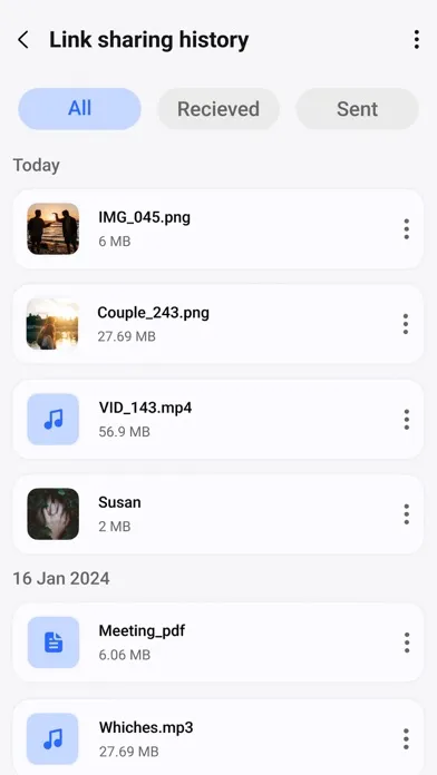 Quick File share Screenshots