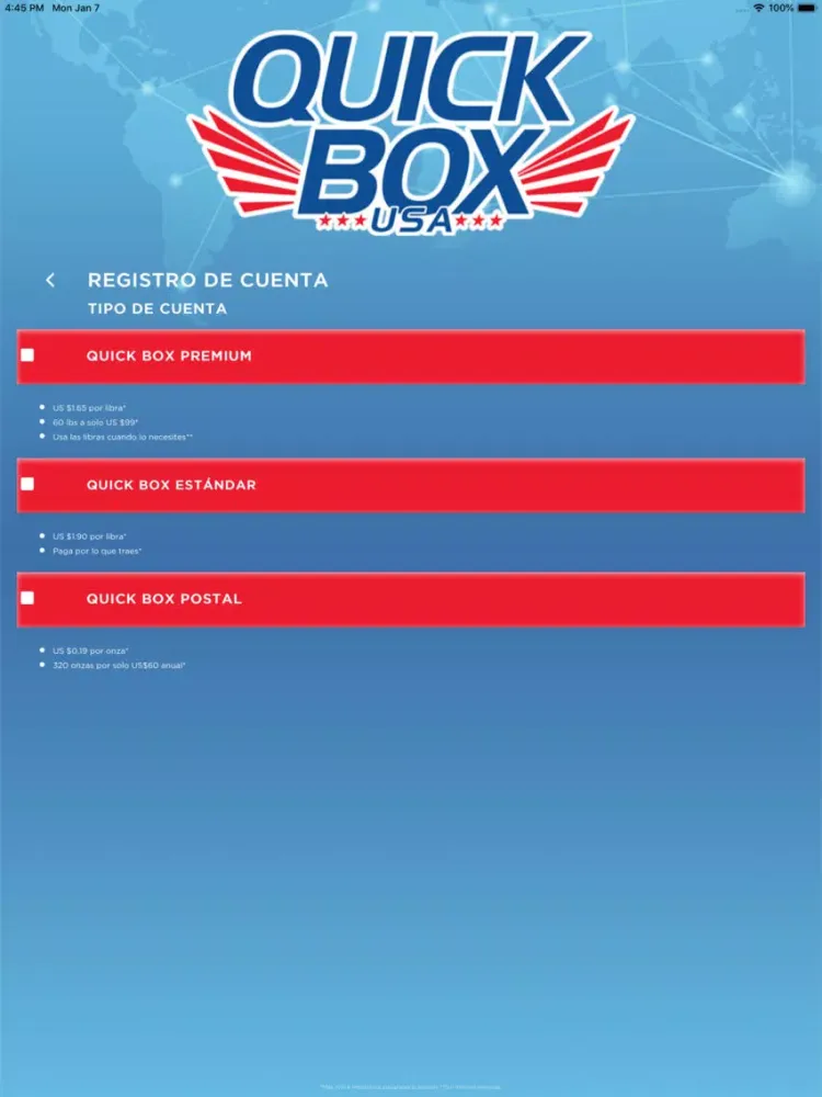 QuickBox iPad Screenshots