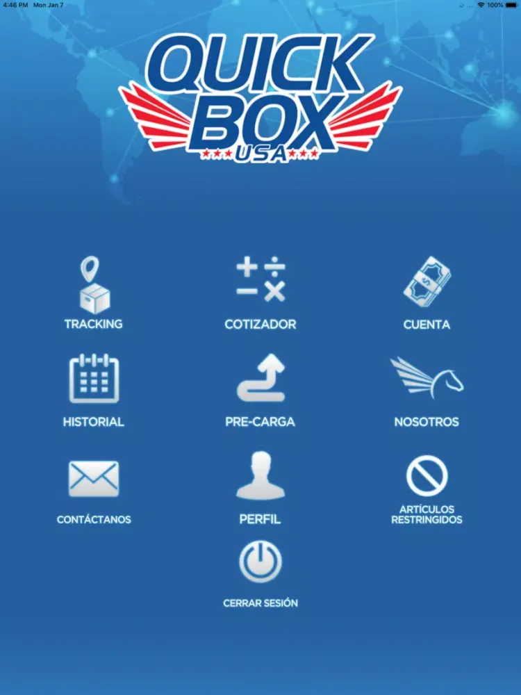 QuickBox iPad Screenshots