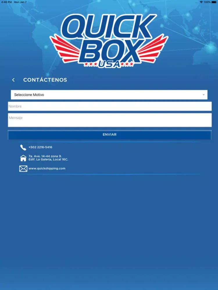 QuickBox iPad Screenshots