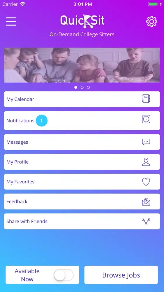 QuickSit : On-Demand Sitters應用截圖