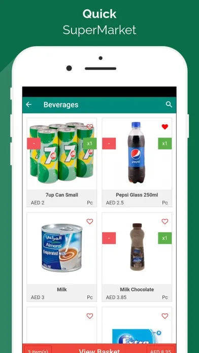 Captures d'écran de Quick SuperMarket