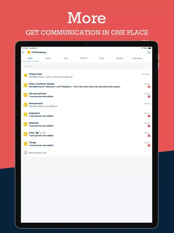 Rivet - Construction iPad  Screenshots