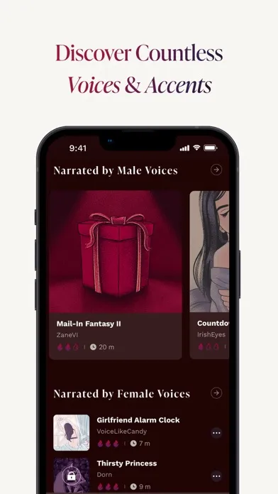 ภาพหน้าจอของ Bloom Stories: Spicy Audio
