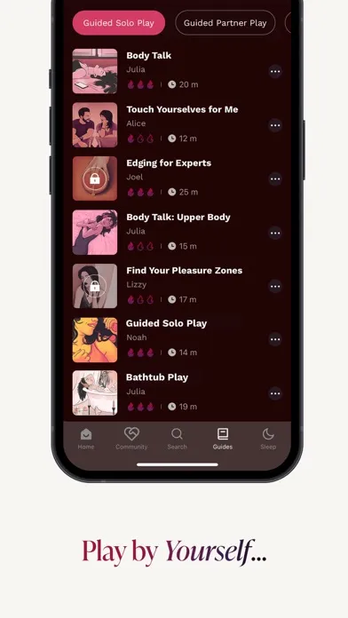 ภาพหน้าจอของ Bloom Stories: Spicy Audio