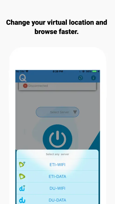 Ảnh chụp màn hình của Quick Zone VPN