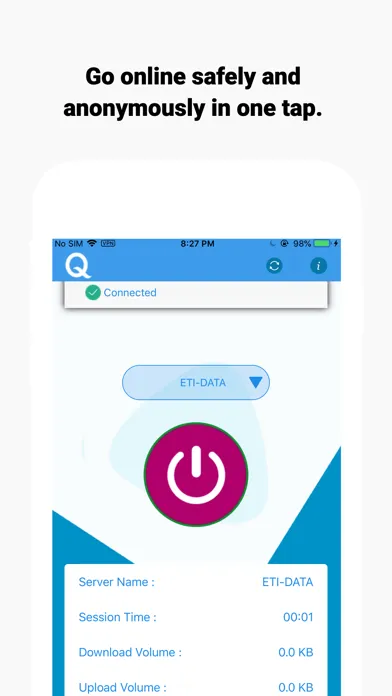 Ảnh chụp màn hình của Quick Zone VPN