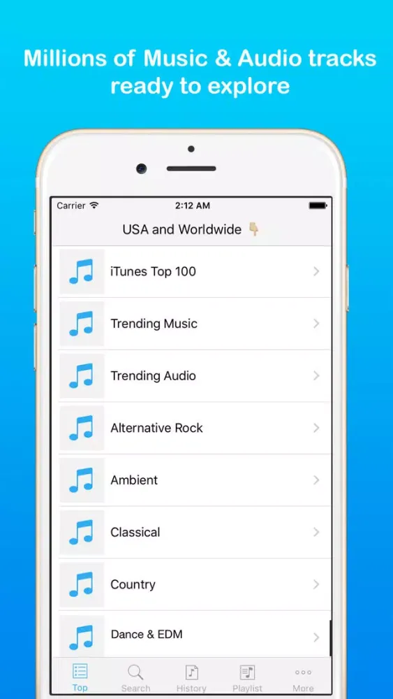 Soundify Player - MP3 Music & Audio Tracks Streaming and Playlist Manager Screenshots