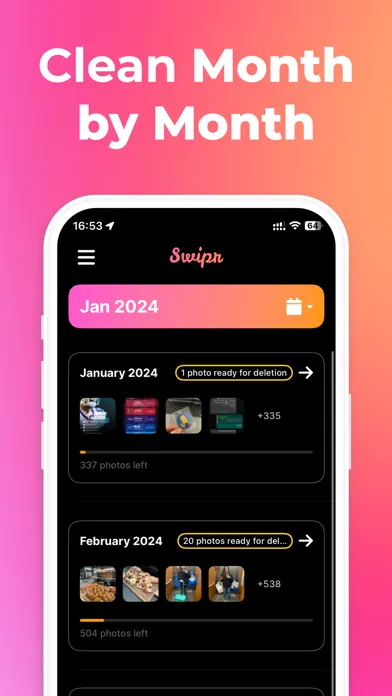 تصاویر SwipR - Swipe Photo cleaner