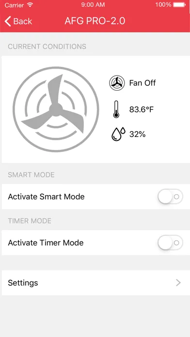 QuietCool Smart Attic Fan Screenshots