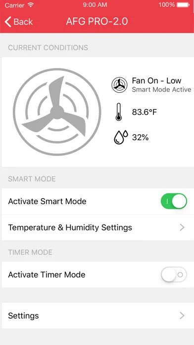QuietCool Smart Attic Fan Screenshots