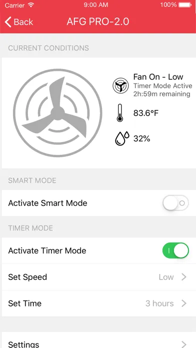 QuietCool Smart Attic Fan Screenshots