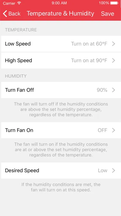 QuietCool Smart Attic Fan Screenshots